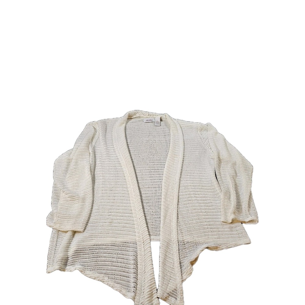 Lemoda Cream Lightweight Cardigan Womens Sz XL Casual,Business,Everyday,Comfy